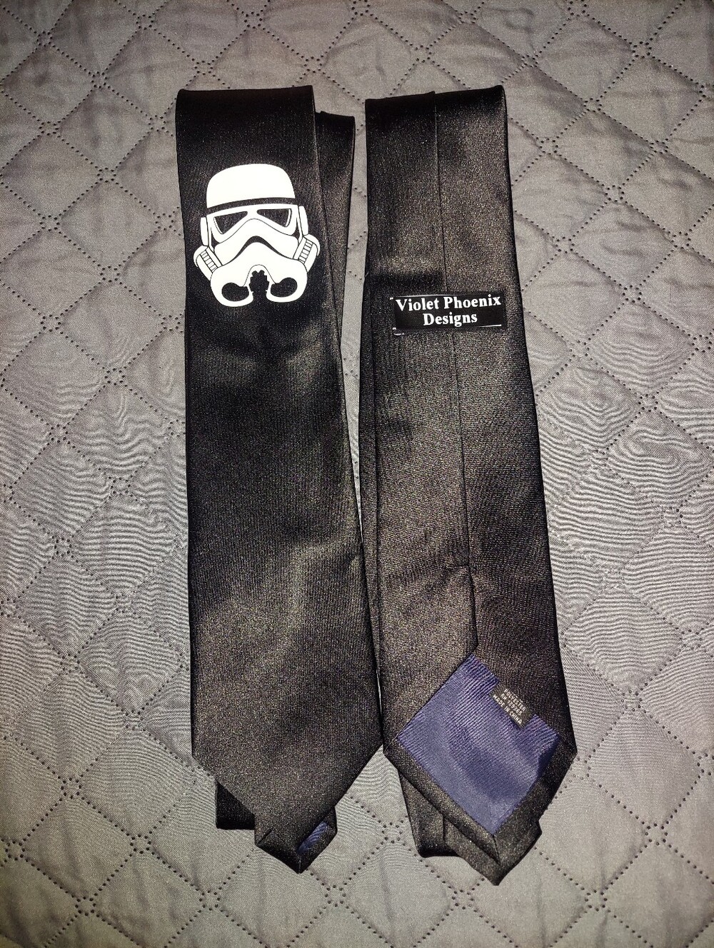 Black Stormtrooper Tie - Men Accessories